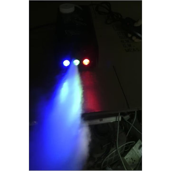 Mașină de Fum Profesională 600W AT PERFORMANCE®, cu Carcasă Metalică, Telecomandă, Negru